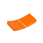 10 STK Krympeflex PVC til 18650 i orange