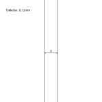 1M Ren Nikkel Strip 8mm / 0,12mm - Billede 2