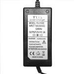 Oplader 21V 1A/2A 5,5*2,5mm - Billede 3