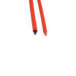 1M Fiberglas ledning beskytter sleeve, Rød - Billede 2