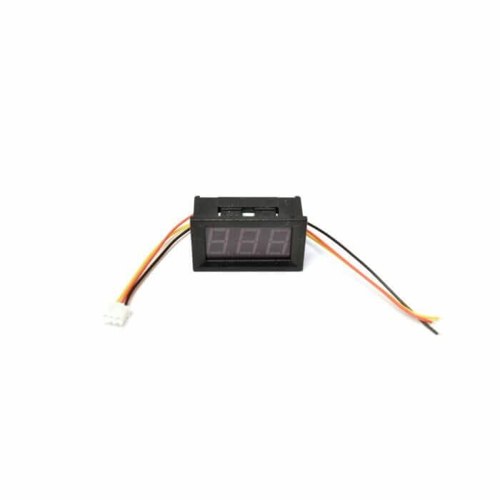 Voltmeter til batteripakke 0-100V