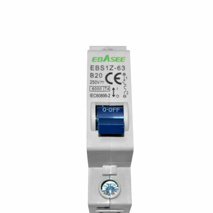 Automatsikring DC 1P 20A Type B