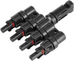 Solar MC4 Kabel Splitter 4 til 1 - Billede 2