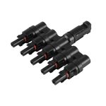 Solar MC4 Kabel Splitter 5 til 1